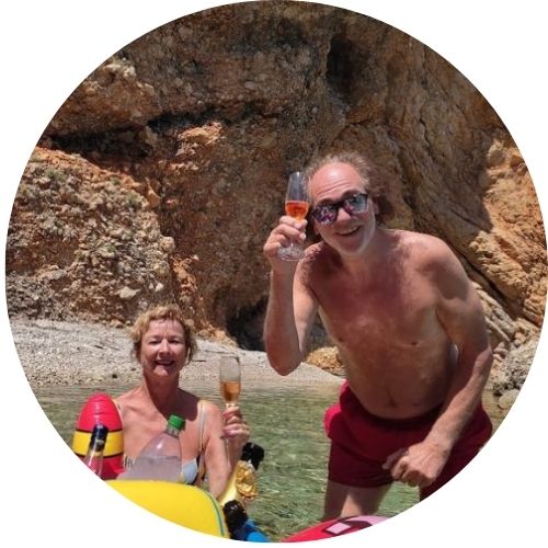 Happy guests on the island Cres